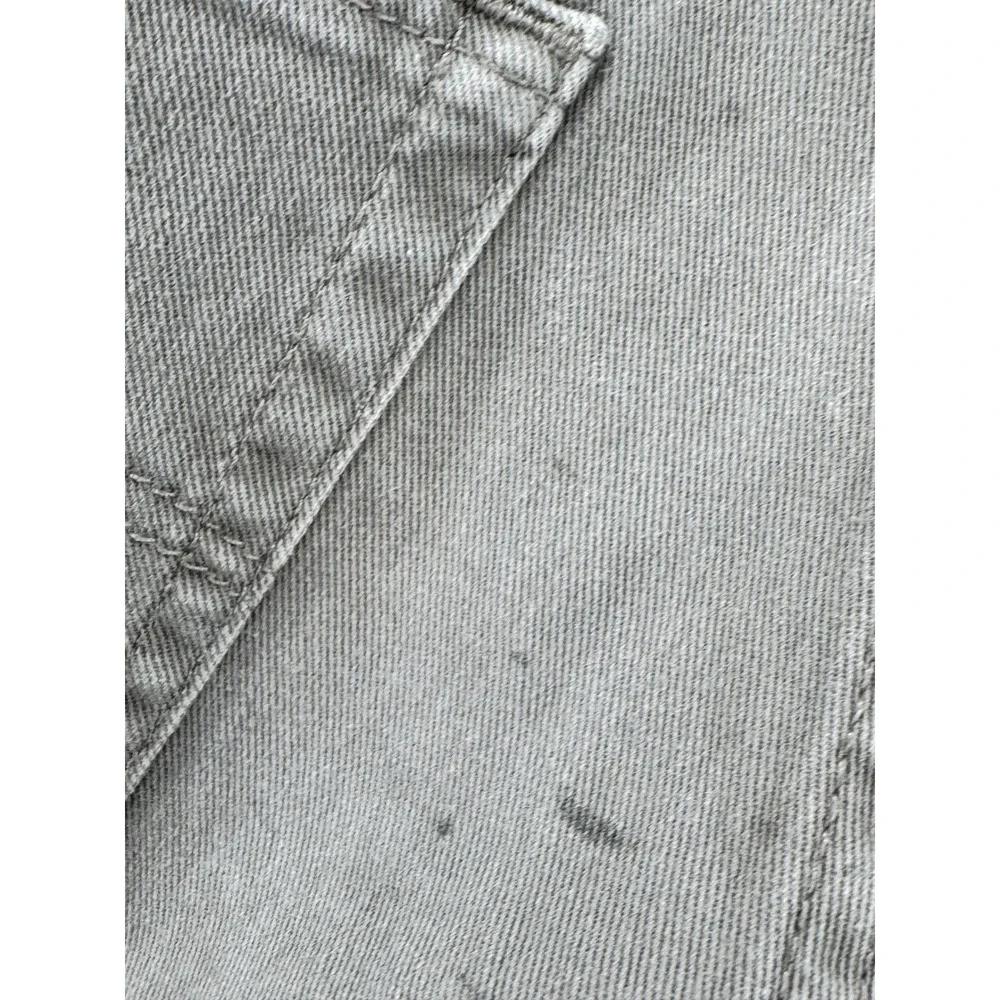 Levi's 513 Jeans 30x30 Slim Straight Pants Mens Grey Denim Jeans Casual Workwear